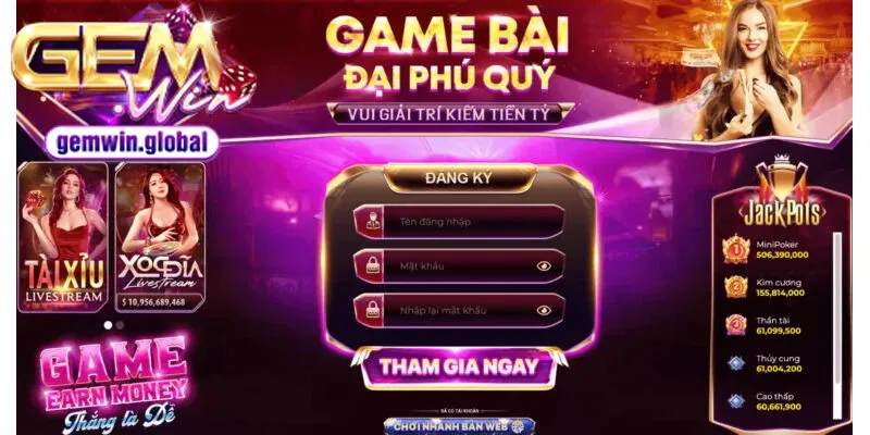 Sơ lược về game bài Gemwin